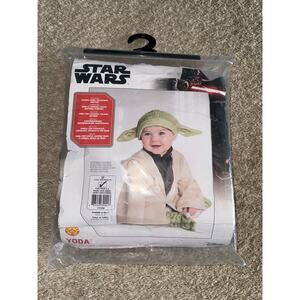 TODDLERS STAR WARS CLONE YODA DELUXE HALLOWEEN COSTUME DRESS 2T